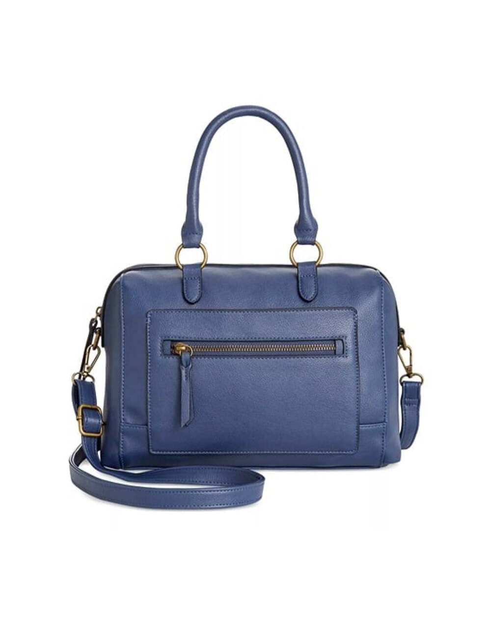 Style & Co Hudsonn Women's Satchel Bag in Navy (MSRP $80)